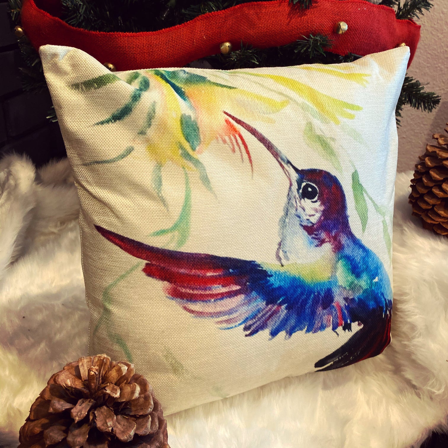 Transform Your Space with Hummingbird Decorative Pillows